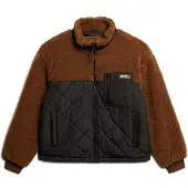 Superdry Veste d’hiver marron / noir