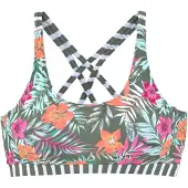 Venice beach Hauts de bikini 'Summer' vert / orange / fuchsia / blanc