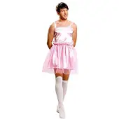 MOM Ballerina Man Costume Rose M-L Enfants