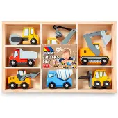 MOLTO Kit voiture de chantier en bois