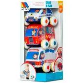 MOLTO Friction 3 Cars Set Clair Enfants