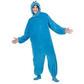 MOM Basic Cookie Monster Costume Bleu M-L Enfants