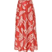 TATUUM Jupe 'Sati' crème / rouge clair