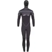 BEUCHAT Med 8/7 Mm Diving Wetsuit Noir 2XL Homme