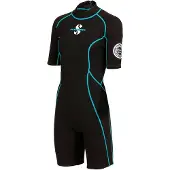 SCUBAPRO Sport 2 Mm Woman Short Sleeve Shorty Noir 3XL Femme