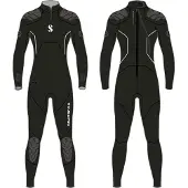 SCUBAPRO Everflex Yulex 5/4 Mm Diving Wetsuit Noir 2XL Homme