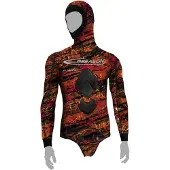Epsealon Fusion 5 Mm Spearfishing Jacket Rouge S Homme