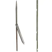 Spetton Sandvik 6.5 Mm Spearshaft Marron 140 cm