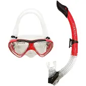 Aquaneos Sport Evo Junior Diving Mask Rouge Enfants