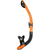 Mares Ergo Dry Diving Snorkel Orange
