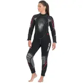 Seac Sub Komoda 7 Mm Woman Freediving Wetsuit Noir XL Femme