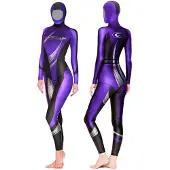 Epsealon Vortex 2 Mm Woman Freediving Wetsuit Violet M Femme