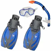 Imersion Snorkeling Snorkeling Set Bleu EU 32-36