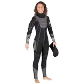 Mares Flexa Graphene 7 Mm She Dives Woman Semi Dry Suit Noir,Gris XS Femme