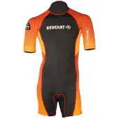 BEUCHAT By Watts 3 Mm Short Sleeve Shorty Orange S Homme