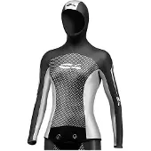 C4 Freediving Sideral 3 Mm Woman Freediving Jacket Noir,Gris 5 Femme