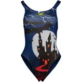 Turbo Tokyo Pro Resist Swimsuit Bleu 2XL Femme