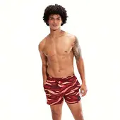Speedo Printed Leisure 14´´ Swimming Shorts Rouge XL Homme