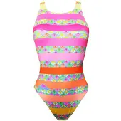 Turbo Maillot de bain 1 pièce femme Flu Lines