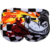 Turbo Speed Swimming Brief Blanc,Noir L Homme