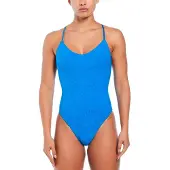 Nike Retro Flow Swimsuit Bleu L Femme