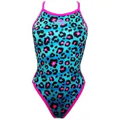 Turbo Animal Swimsuit Bleu 3XL Femme