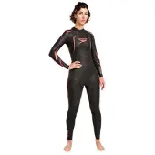 Speedo Xenon Woman Long Sleeve Trisuit Orange M Femme