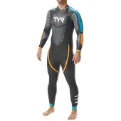 Tyr Hurricane Cat-2 Long Sleeve Neoprene Wetsuit Noir S Homme