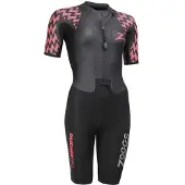 Zoggs Rusher Pro Woman Short Sleeve Shorty Noir XSLO Femme