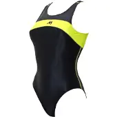 Mosconi Marmore Swimsuit Jaune,Noir 14 Years Fille