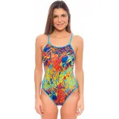 Turbo Seasons Swimsuit Multicolore 2XL Femme