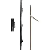 Picasso Platinum Sandvik Euro Shark Fins 7 Mm Single Flopper Spearshaft Marron,Noir 125 cm