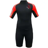 Seland Ari Neoprene 2.5 Mm Junior Short Sleeve Shorty Noir 8 Years Garçon