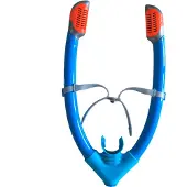 So Dive Twin Air Freediving Snorkel Bleu