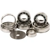 Hotrods Honda 125 Cr-r 90-95 Steering Bearing Kit Argenté
