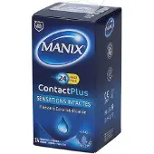 Manix Contact Plus 24 pc(s) Préservatif(S)