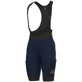 ALÉ Griss Cargo Bib Shorts Noir L Homme