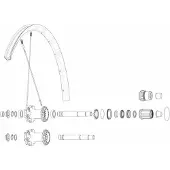 Mavic Rayons Arrière Crossmax Pro 19 29´´