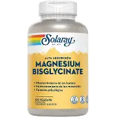 Solaray Magnesium Bisglycinate Minerals Capsules 120 Units Clair