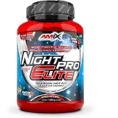 Amix Nightpro Elite Protein Strawberry 1kg Rouge