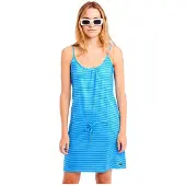 Protest Bounties 23 Sleeveless Short Dress Bleu M Femme