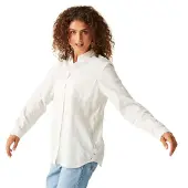 Regatta Primevere Long Sleeve Shirt Blanc 40 Femme