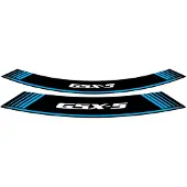 Puig 9442A Rim Strips Specials pour SUZUKI GSX-S1000 bleu
