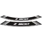 Puig Special Kawasaki Z900 Rim Stripe Blanc