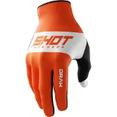 Shot Draw Sky Off-road Gloves Orange 10-11 Years Enfants