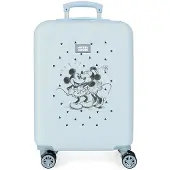 Disney Mickey Y Minnie Kisses 55 Cm 35l Trolley Bag Bleu