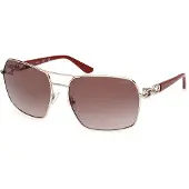 GUESS GU00159 32F shiny pale gold 63/17/130 Lunettes de soleil pour femmes