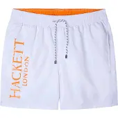 Hackett Branded Volley Swimming Shorts Bleu S Homme