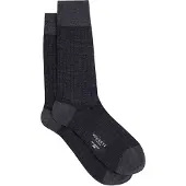 Hackett Merino Long Socks Gris EU 43-46 Homme
