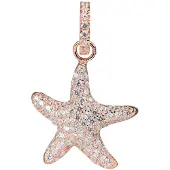 Lancaster Jla-pen-star2 Necklace Doré Femme